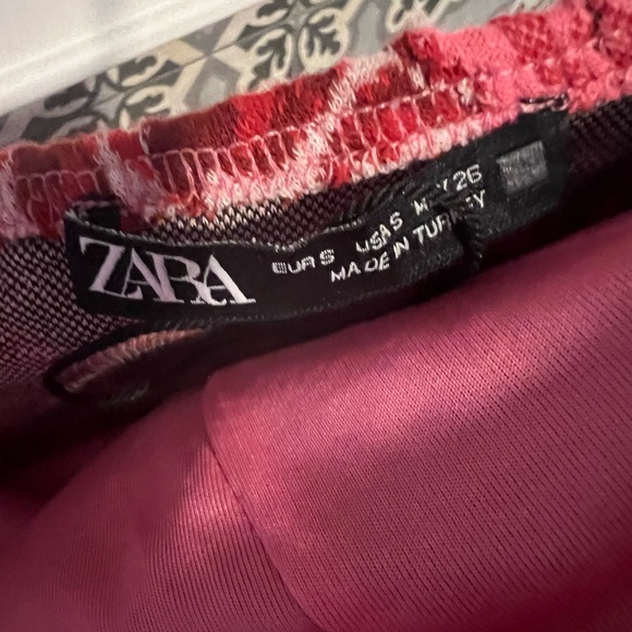 😍VIRAL BLOG FAVE Zara floral jacquard mini dress rhinestone - Picture 8 of 10